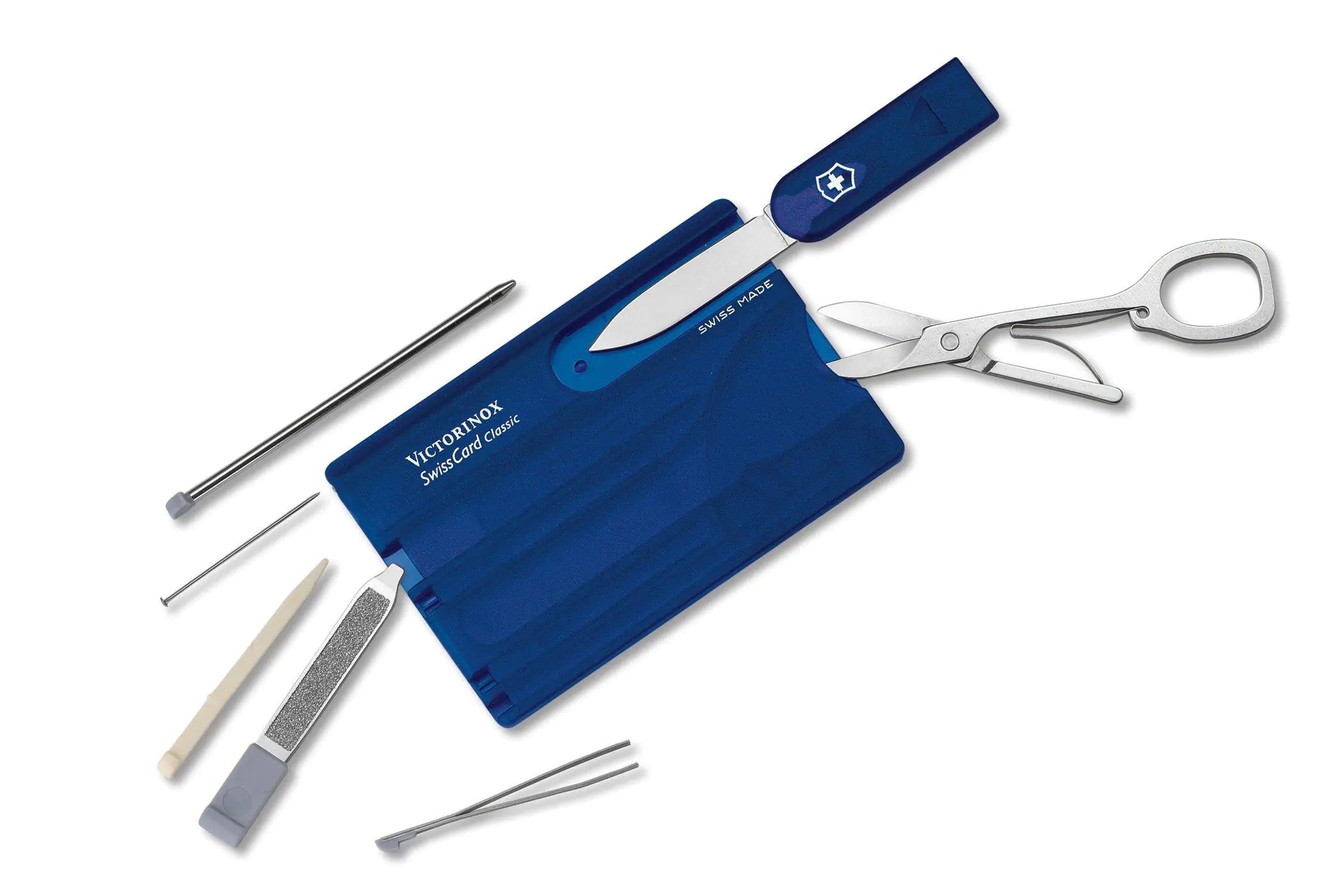 Victorinox SwissCard – Translucent Sapphire