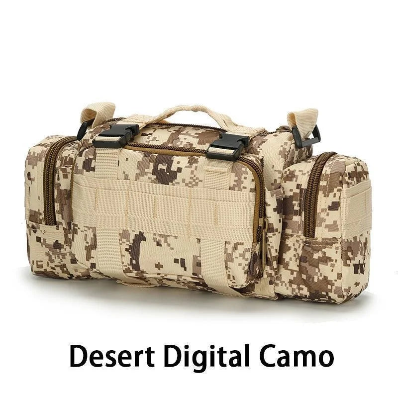 Tactical Waist Pack – 3-in-1 Outdoor Utility Bag