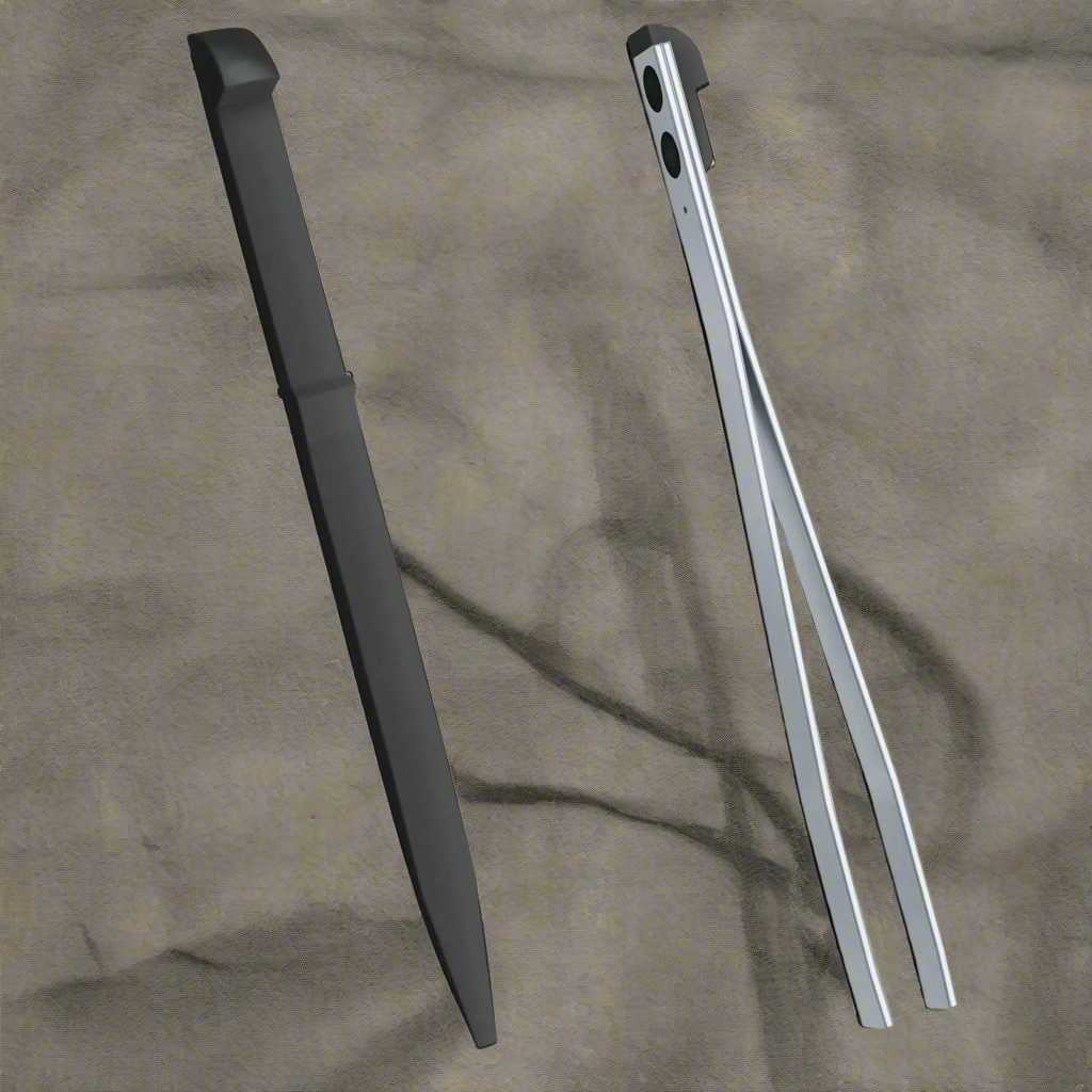 Victorinox 58mm Spare Toothpick + Tweezers – Black