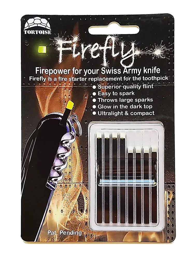 Firefly™ Variety 8-Pack – Fire Starter for Swiss Army Knives (Ivory Glow)