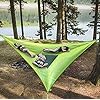 Triangular Multi-Person Camping Hammock – 2.8 x 2.8m (Green)