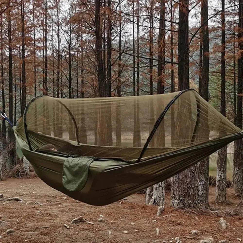 Outdoor Hammock with Integrated Mosquito Net - Room For 2!!