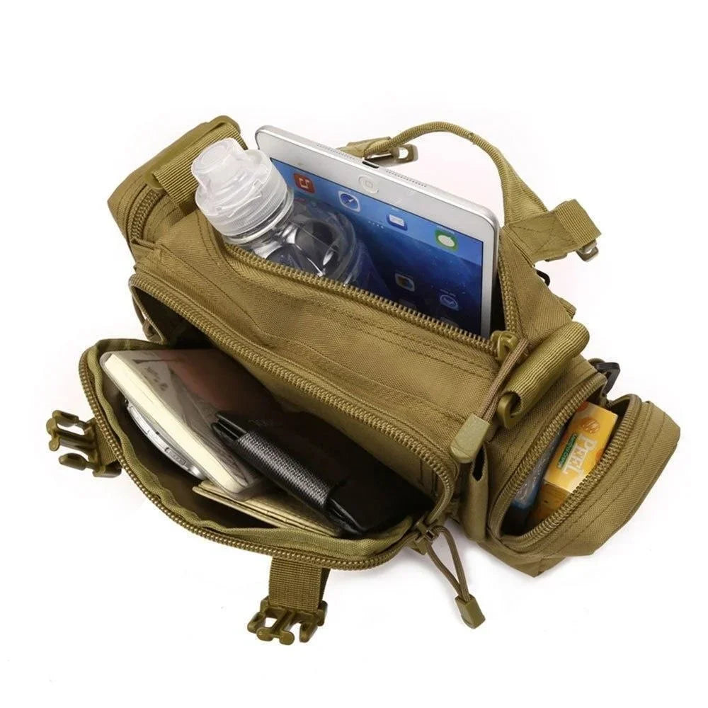 Tactical Waist Pack – 3-in-1 Outdoor Utility Bag