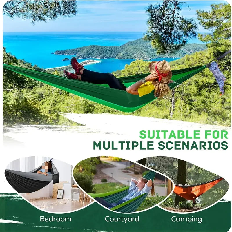 Portable Nylon Hammock – Lightweight Outdoor Gear