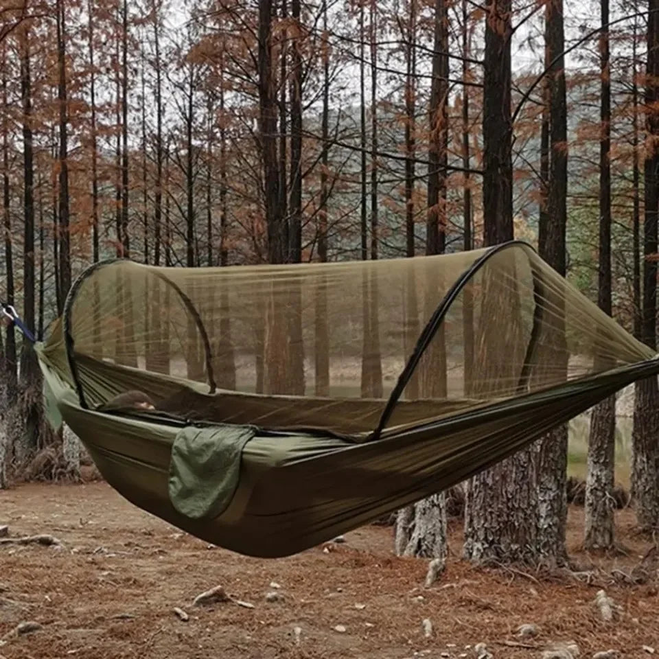 Outdoor Hammock with Integrated Mosquito Net - Room For 2!!