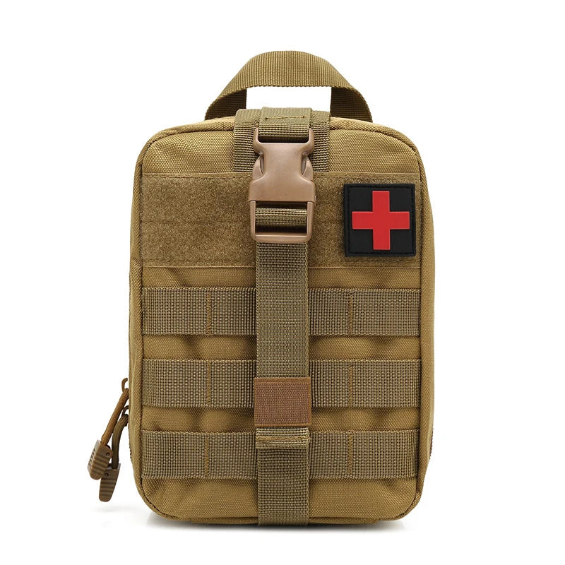 Tactical IFAK Molle Pouch – Survival & EDC First Aid Waist Pack