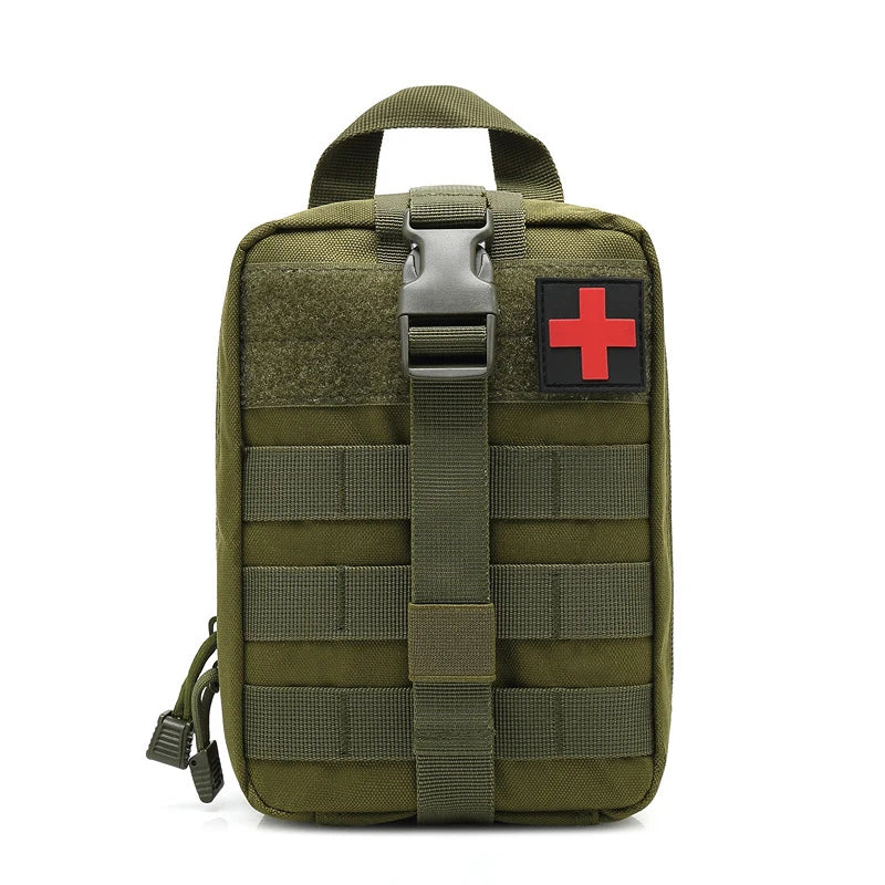 Tactical IFAK Molle Pouch – Survival & EDC First Aid Waist Pack