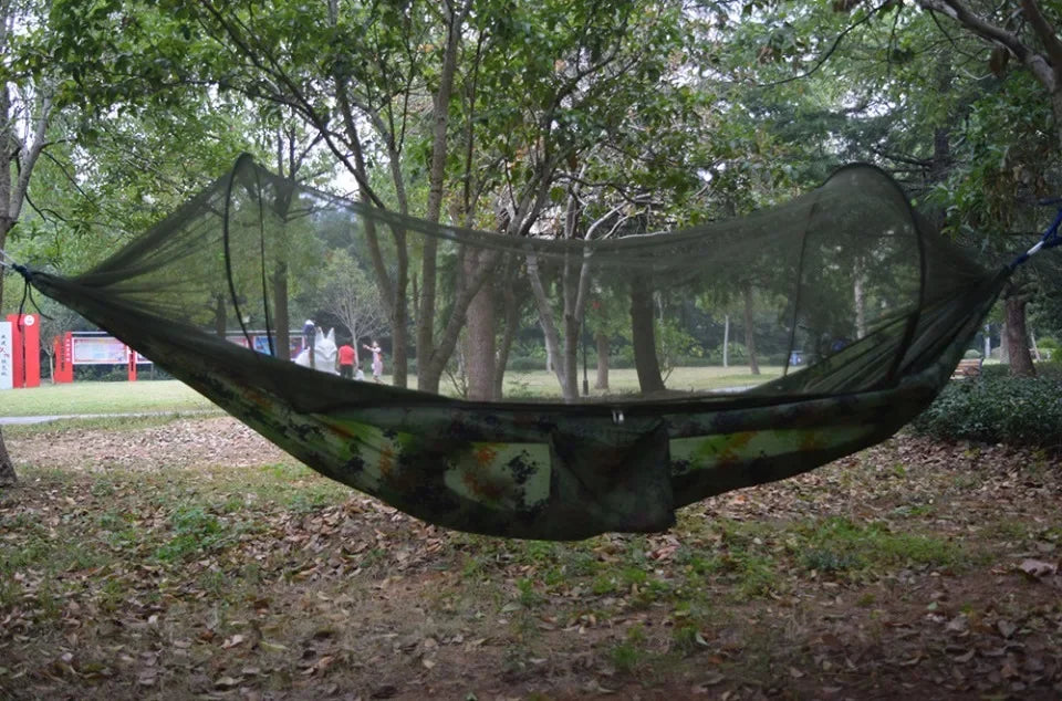Outdoor Hammock with Integrated Mosquito Net - Room For 2!!