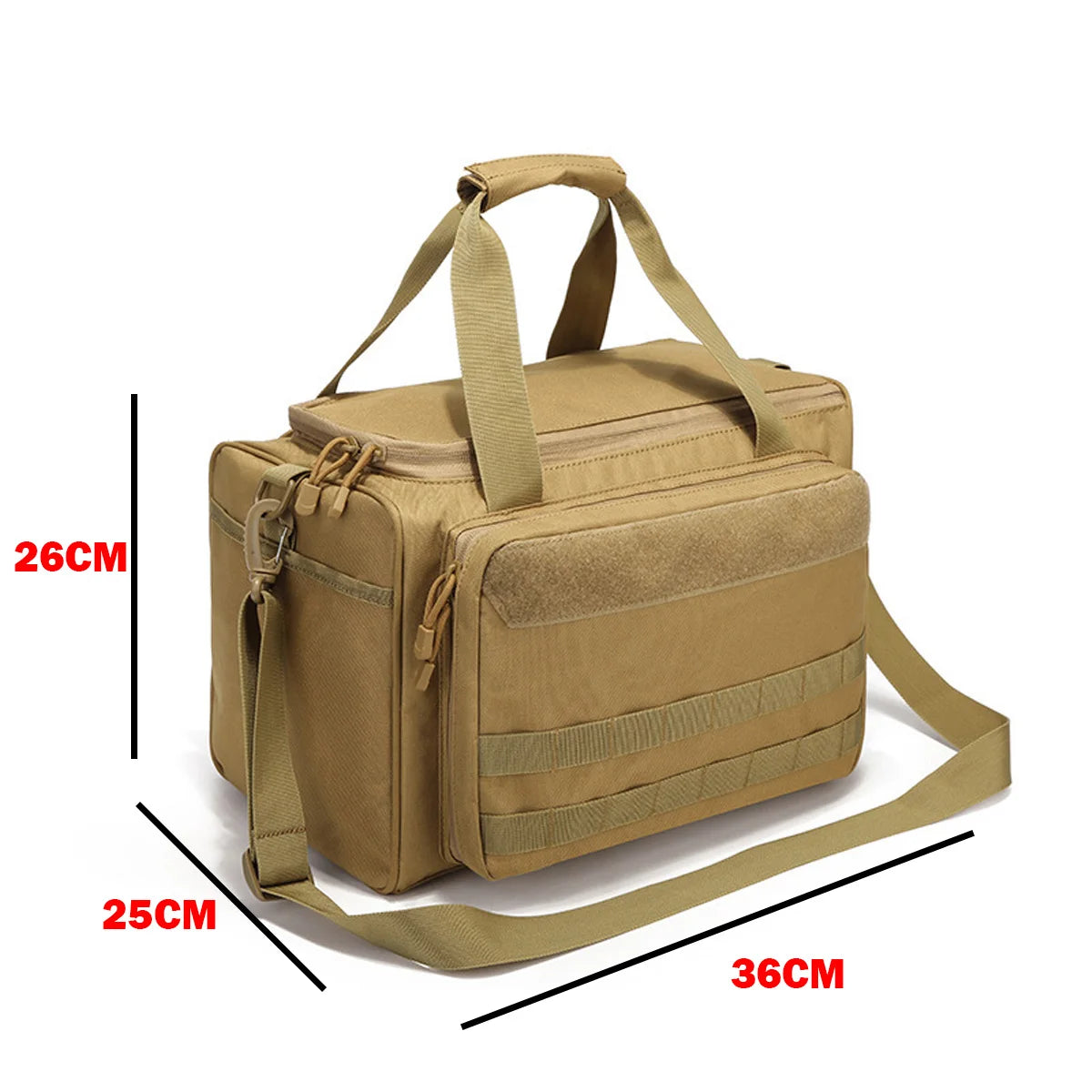 OphidianTac Tactical Range Bag – Large Capacity Outdoor Utility