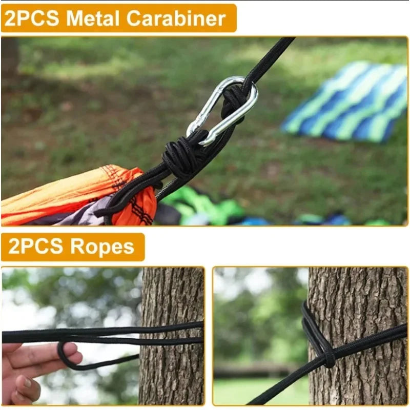 Portable Nylon Hammock – Lightweight Outdoor Gear