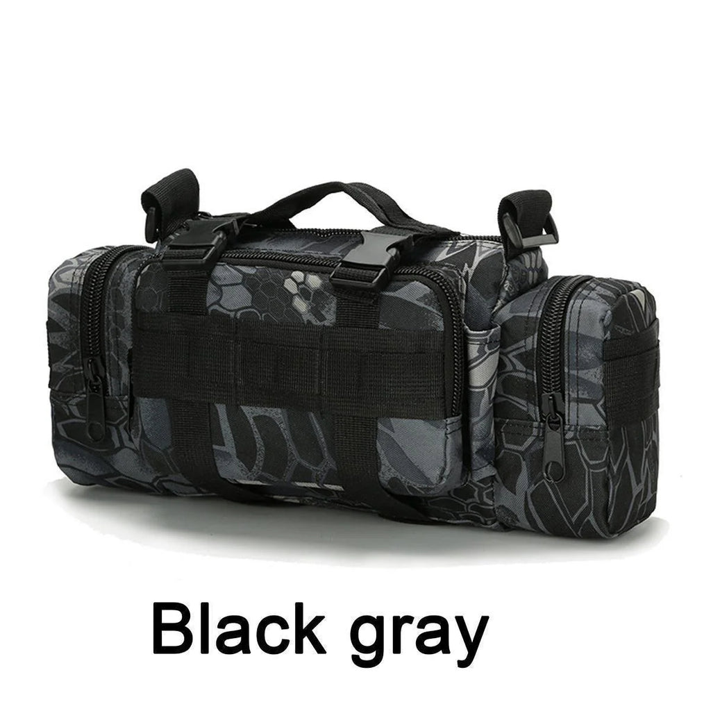 Tactical Waist Pack – 3-in-1 Outdoor Utility Bag
