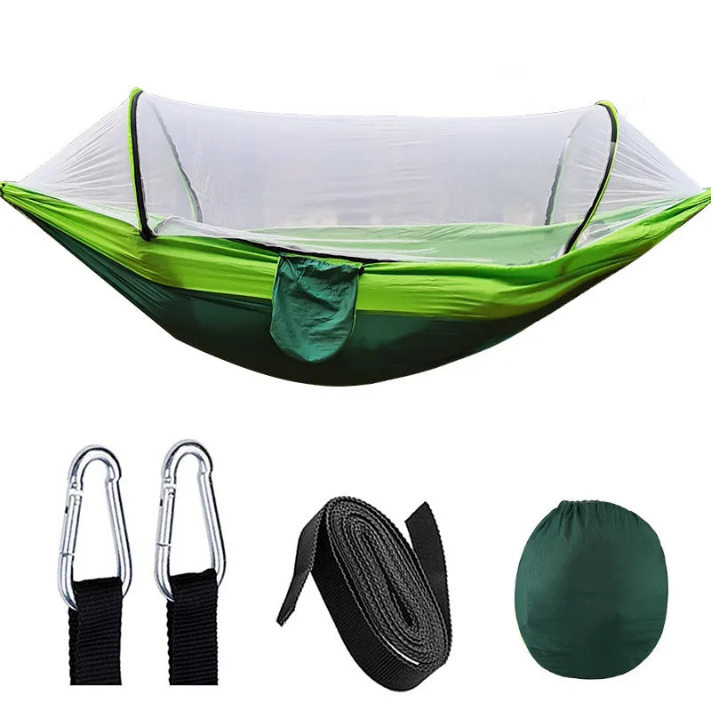 Outdoor Hammock with Integrated Mosquito Net - Room For 2!!