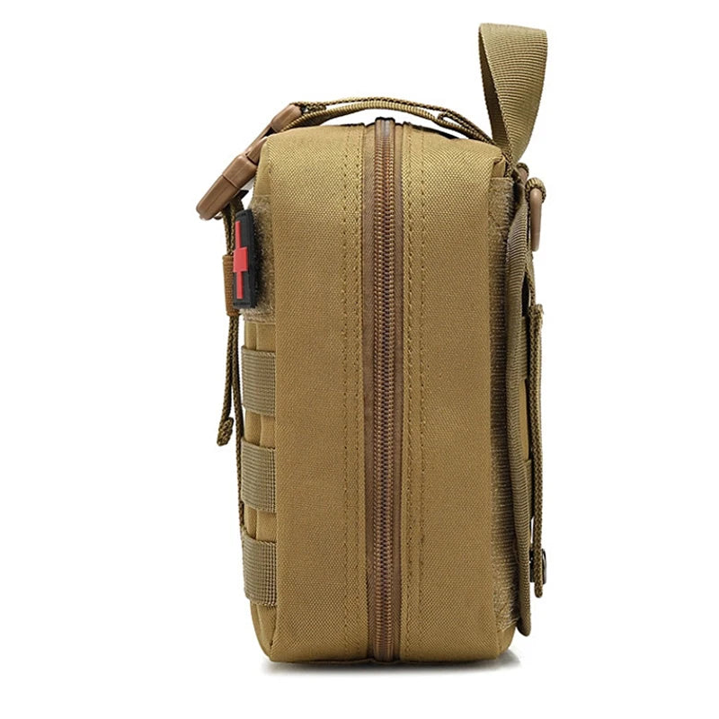 Tactical IFAK Molle Pouch – Survival & EDC First Aid Waist Pack