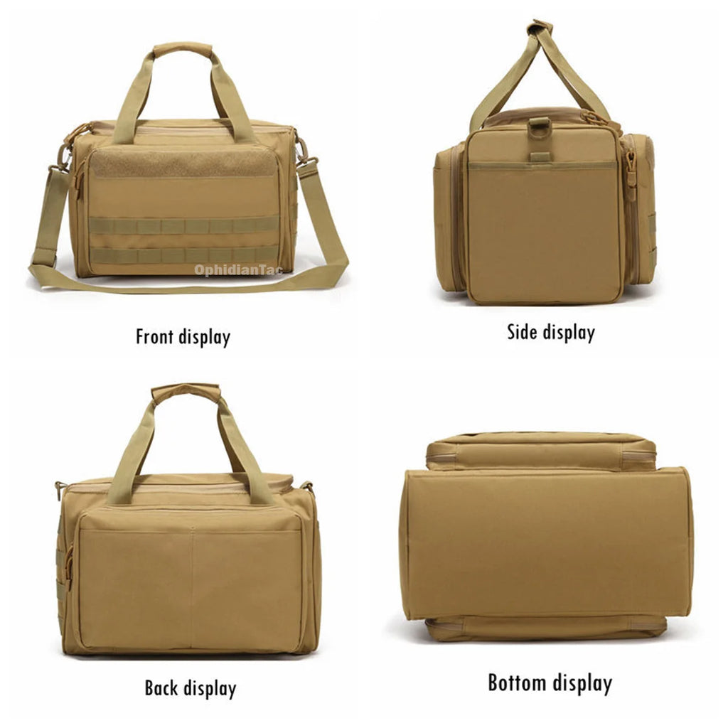 OphidianTac Tactical Range Bag – Large Capacity Outdoor Utility