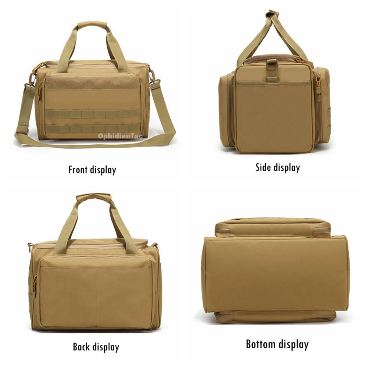 OphidianTac Tactical Range Bag – Large Capacity Outdoor Utility