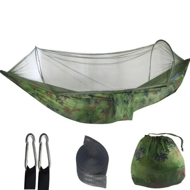 Outdoor Hammock with Integrated Mosquito Net - Room For 2!!