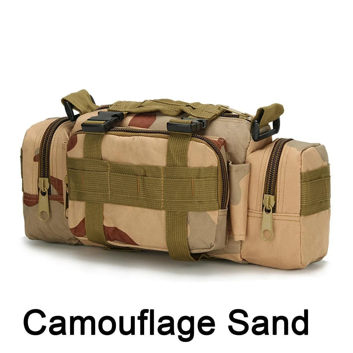 Tactical Waist Pack – 3-in-1 Outdoor Utility Bag