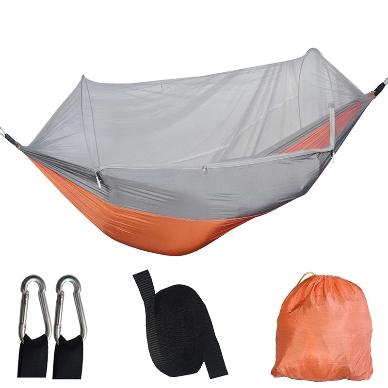 Outdoor Hammock with Integrated Mosquito Net - Room For 2!!