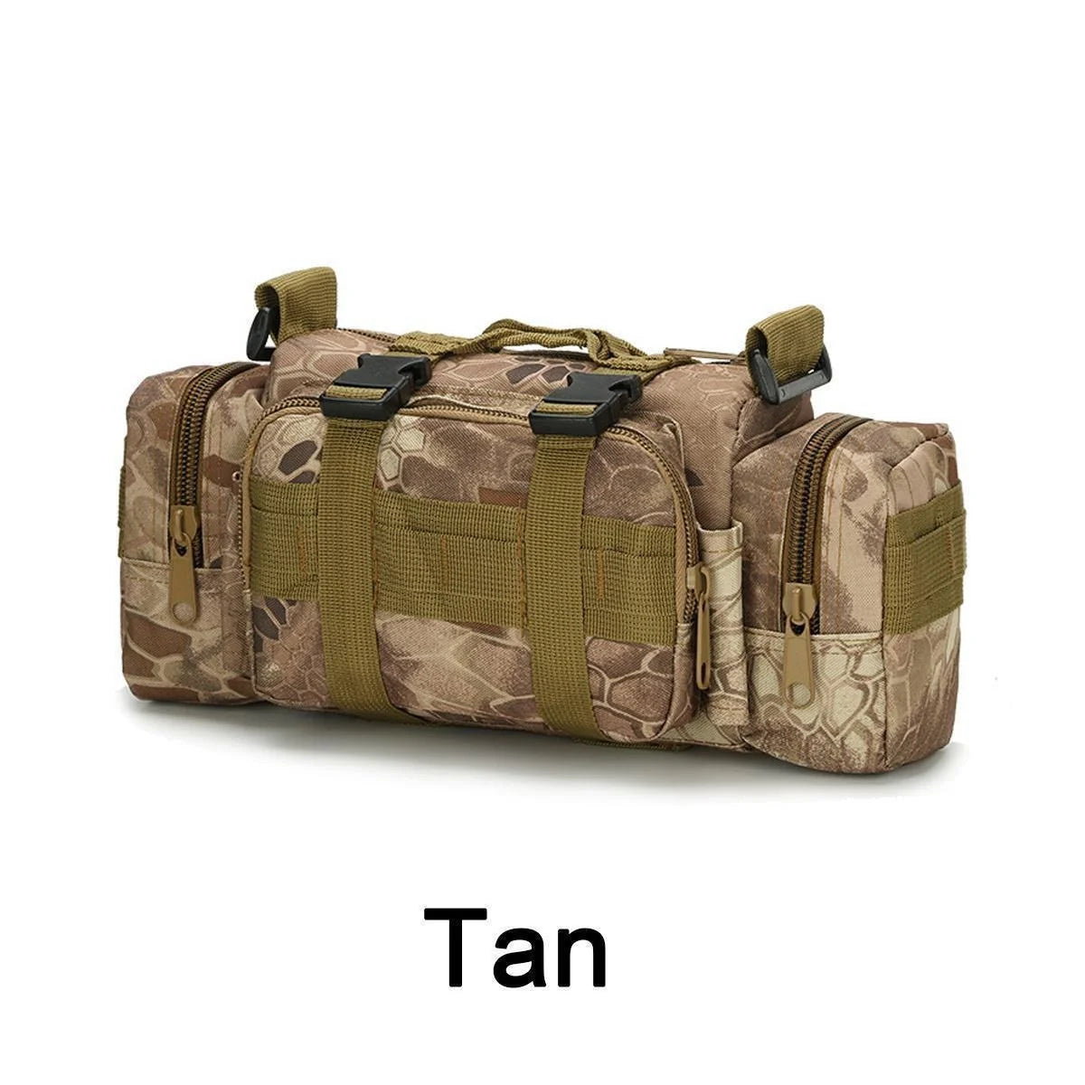 Tactical Waist Pack – 3-in-1 Outdoor Utility Bag