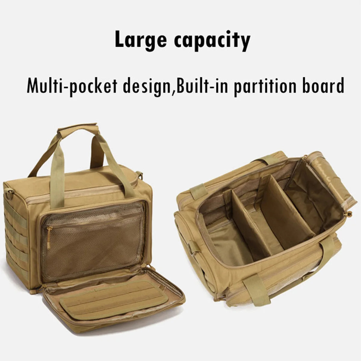 OphidianTac Tactical Range Bag – Large Capacity Outdoor Utility