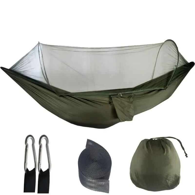 Outdoor Hammock with Integrated Mosquito Net - Room For 2!!