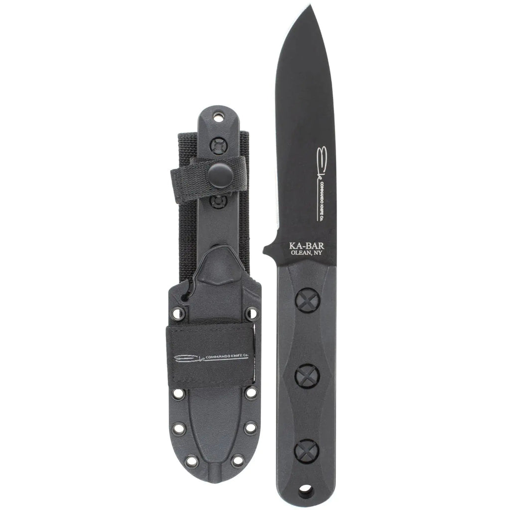 Ka-Bar EK51 - Short Drop Point Commando Fixed Blade