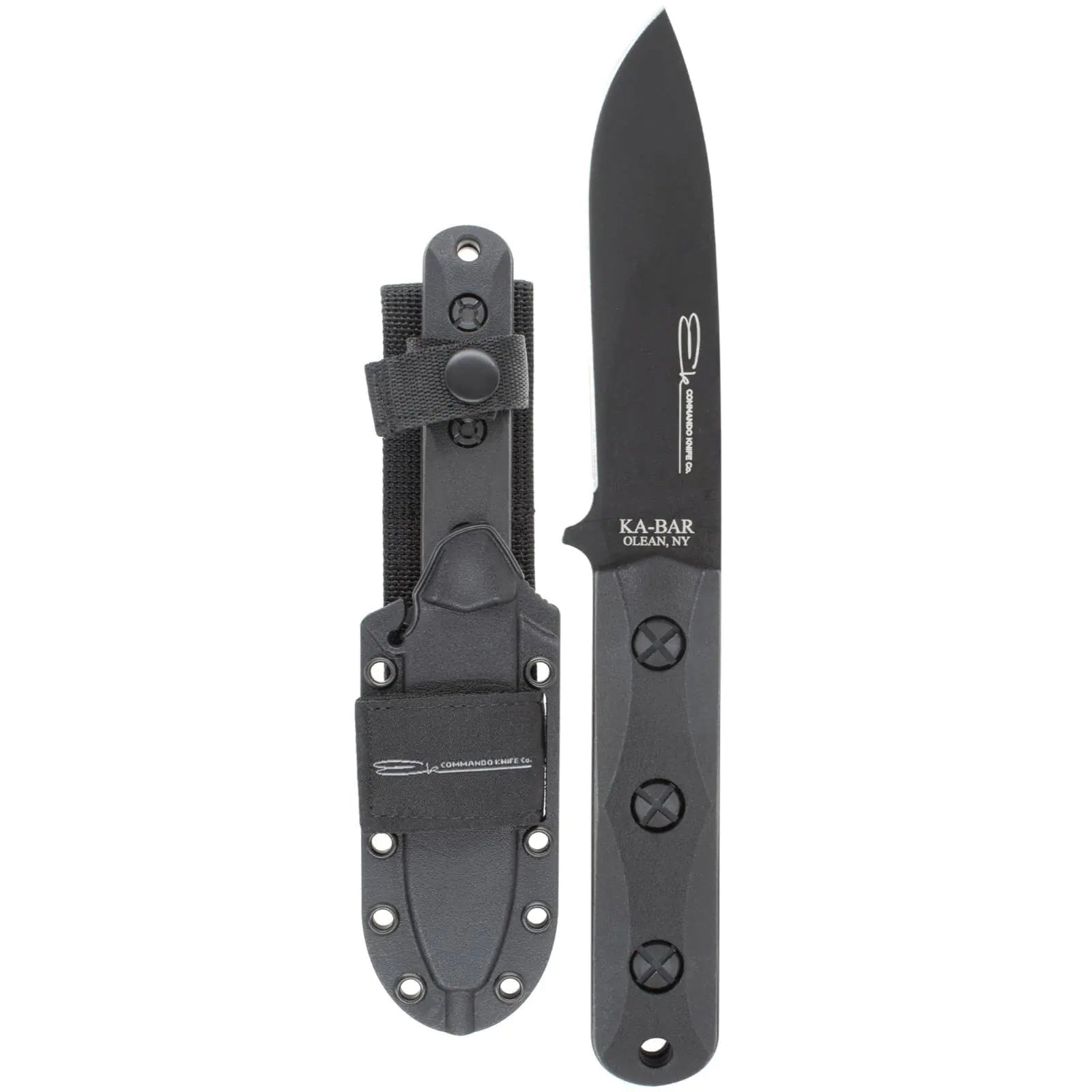 Ka-Bar EK51 - Short Drop Point Commando Fixed Blade
