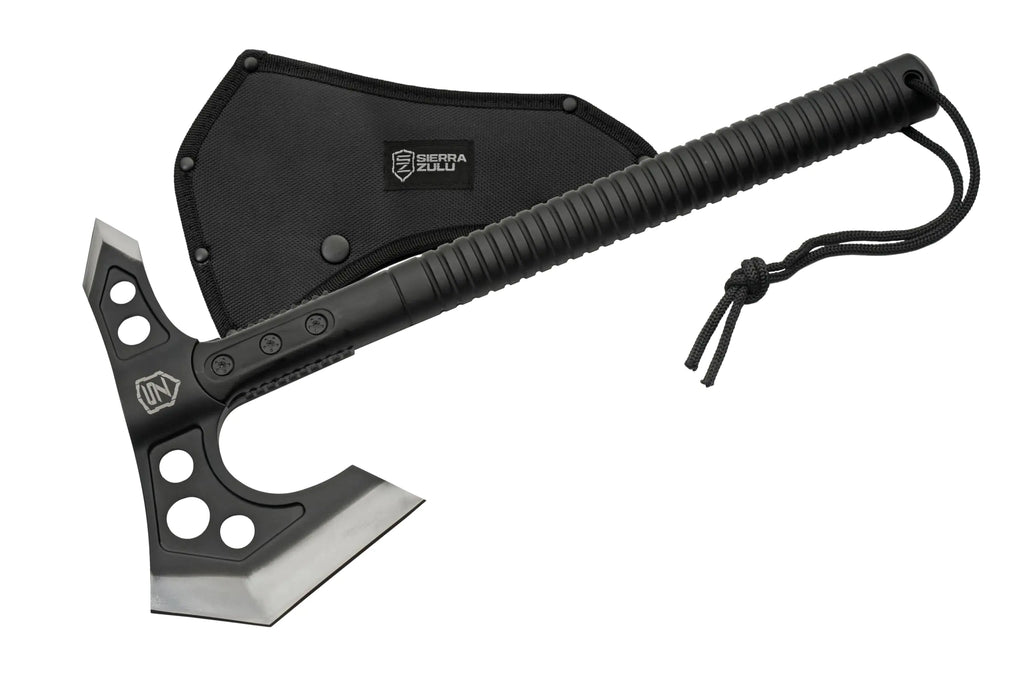 Sierra Zulu Camping Axe – Tactical Bearded Hatchet with Nylon Sheath